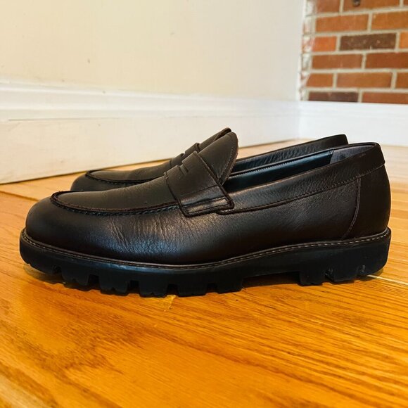 Vince Chucky Lug Boot Loafer Men SIze 10 M - Picture 10 of 16